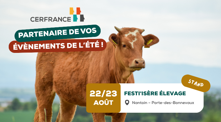 Cerfrance présent au Festi'Isère Élevage !